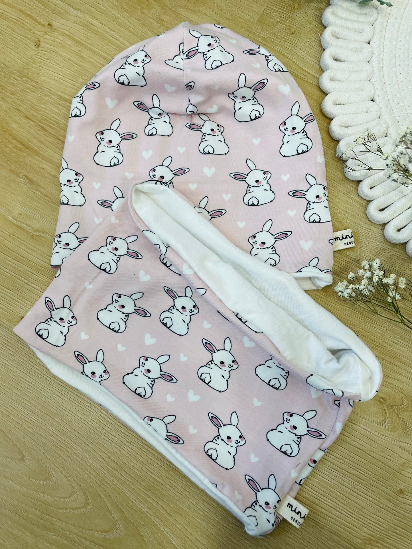 Set Berretto & Scaldacollo 🌸🍃🐰